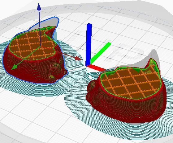 Cat head for 3d print 3D print model_8