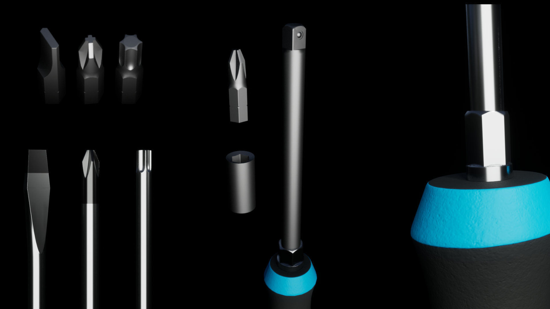Ultimate Screwdriver Set 3D model_2