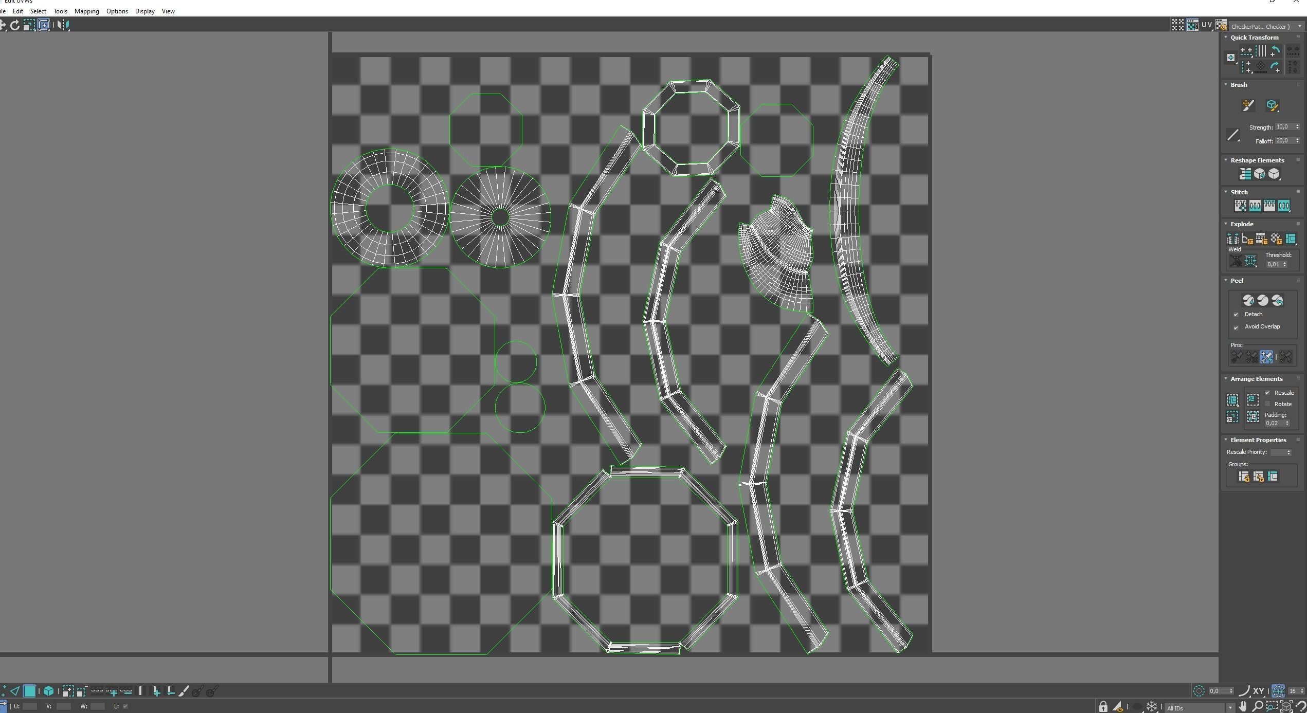 Medieval Fountain 3D Model Low-poly 3D model Low-poly 3D model_6
