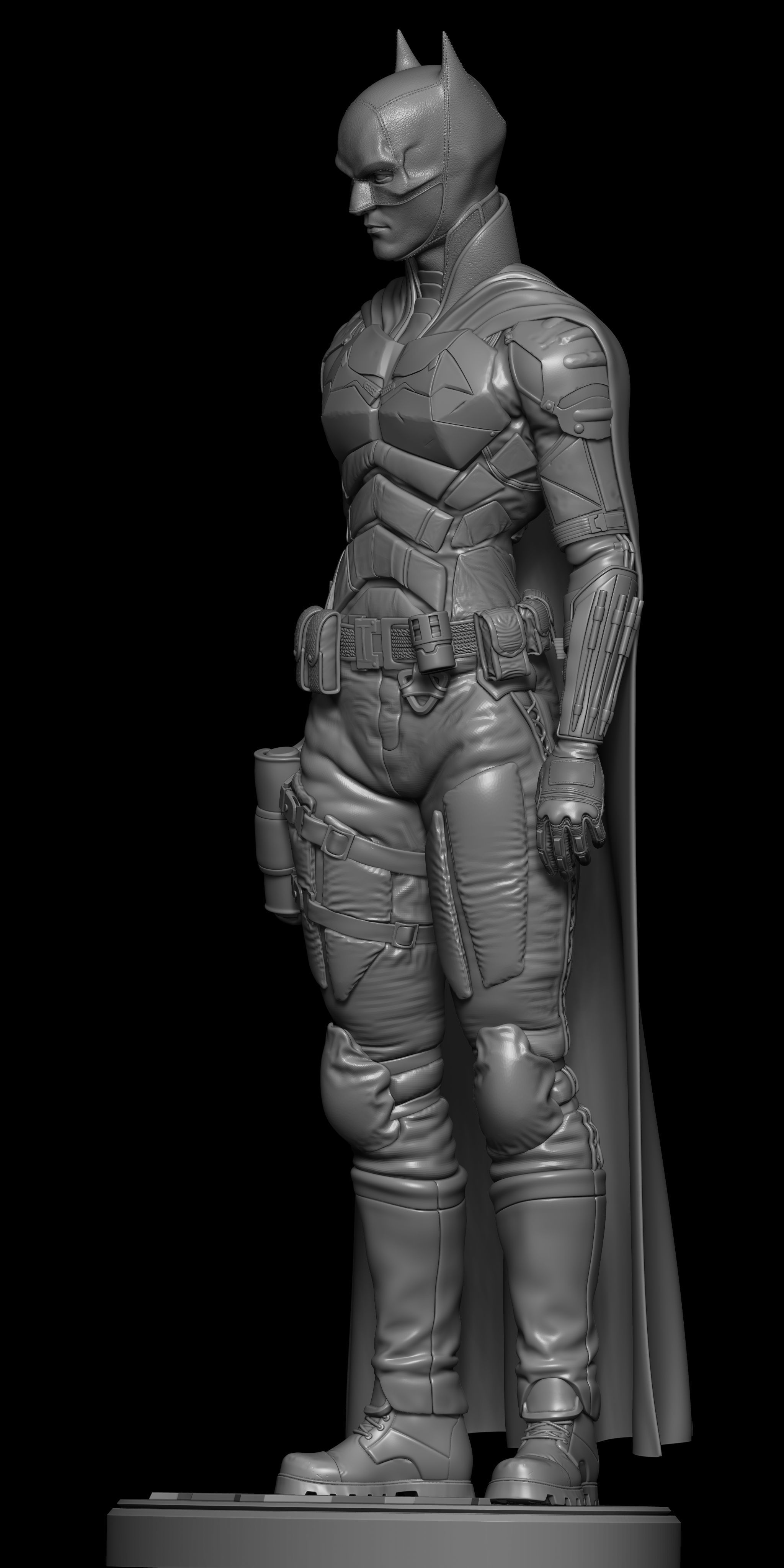 The Batman statue 3D print model_4