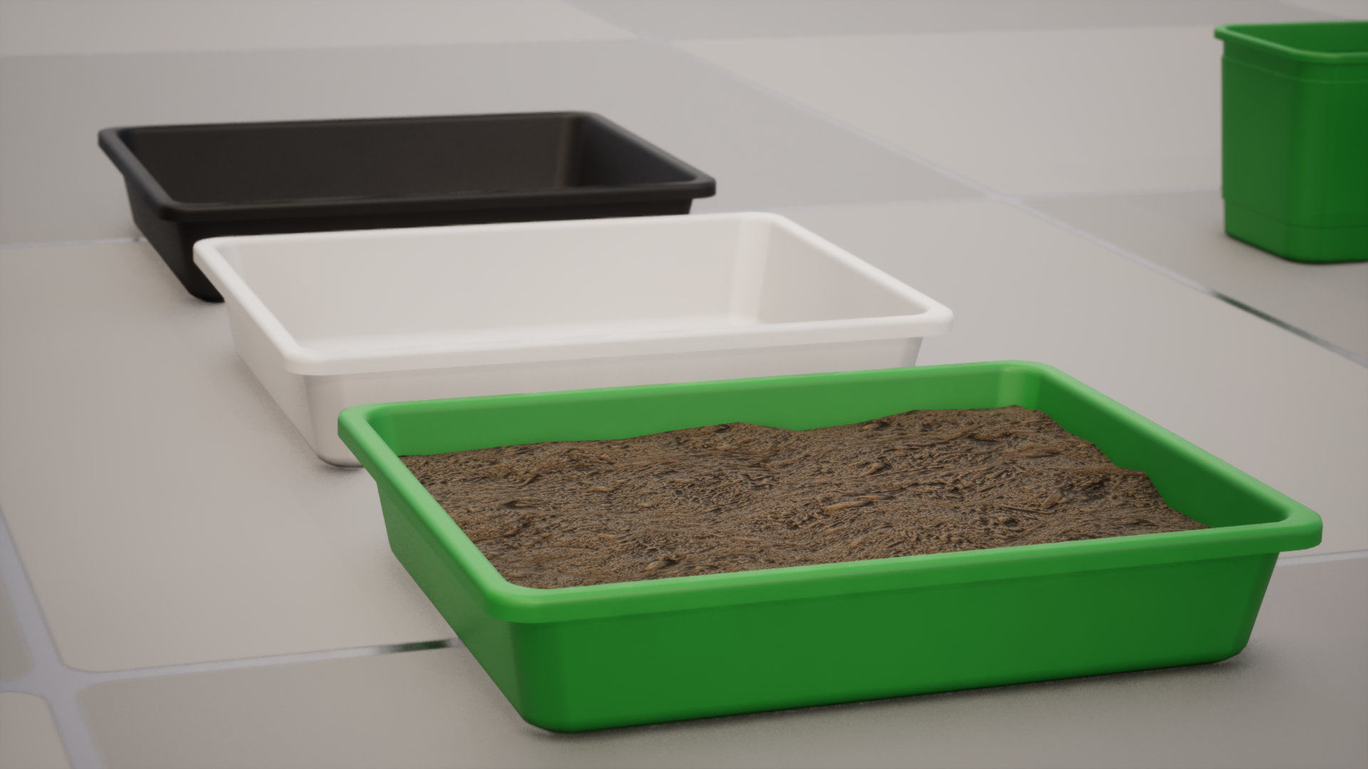 Plant pots 3D model_6