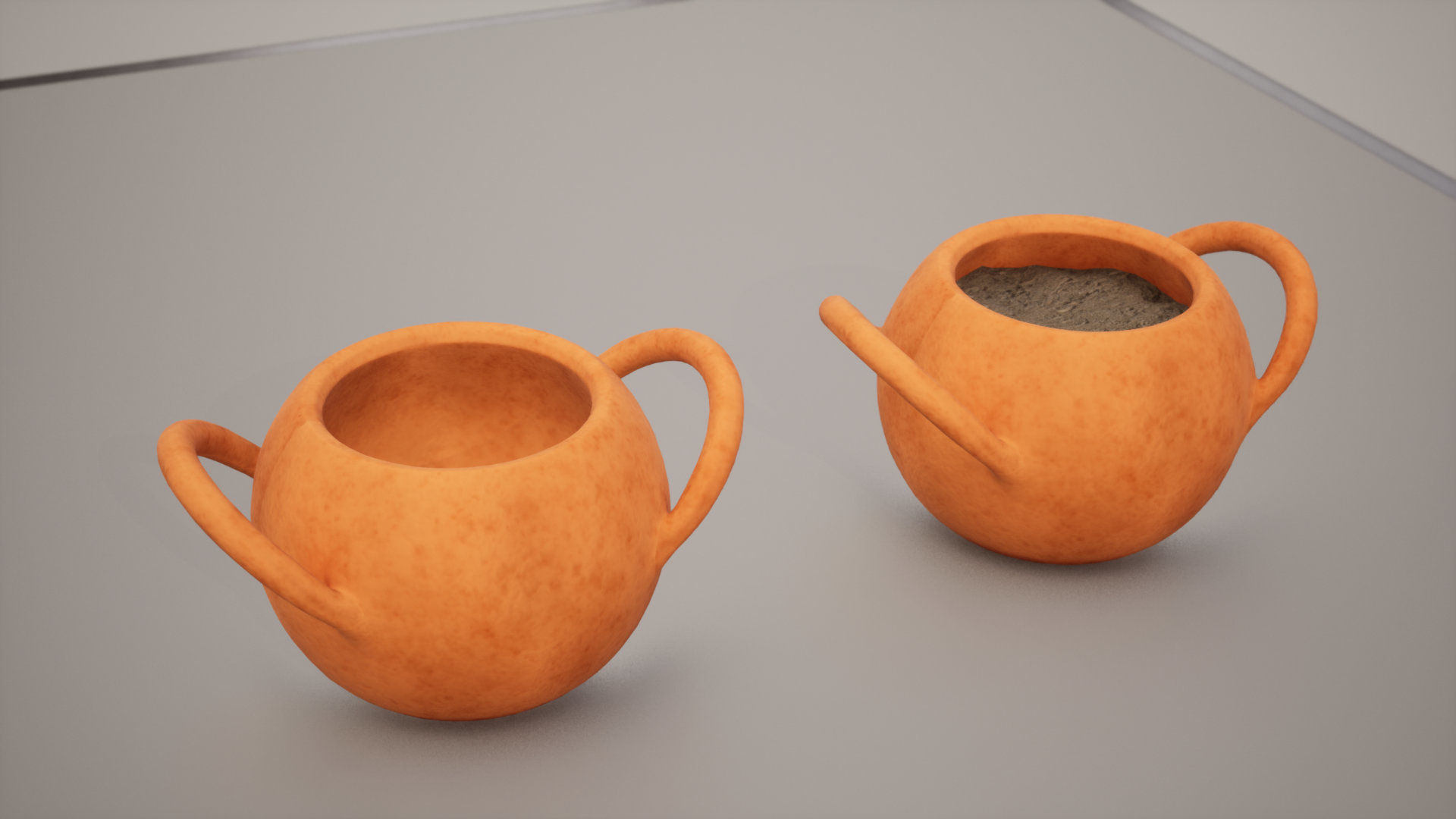 Plant pots 3D model_3