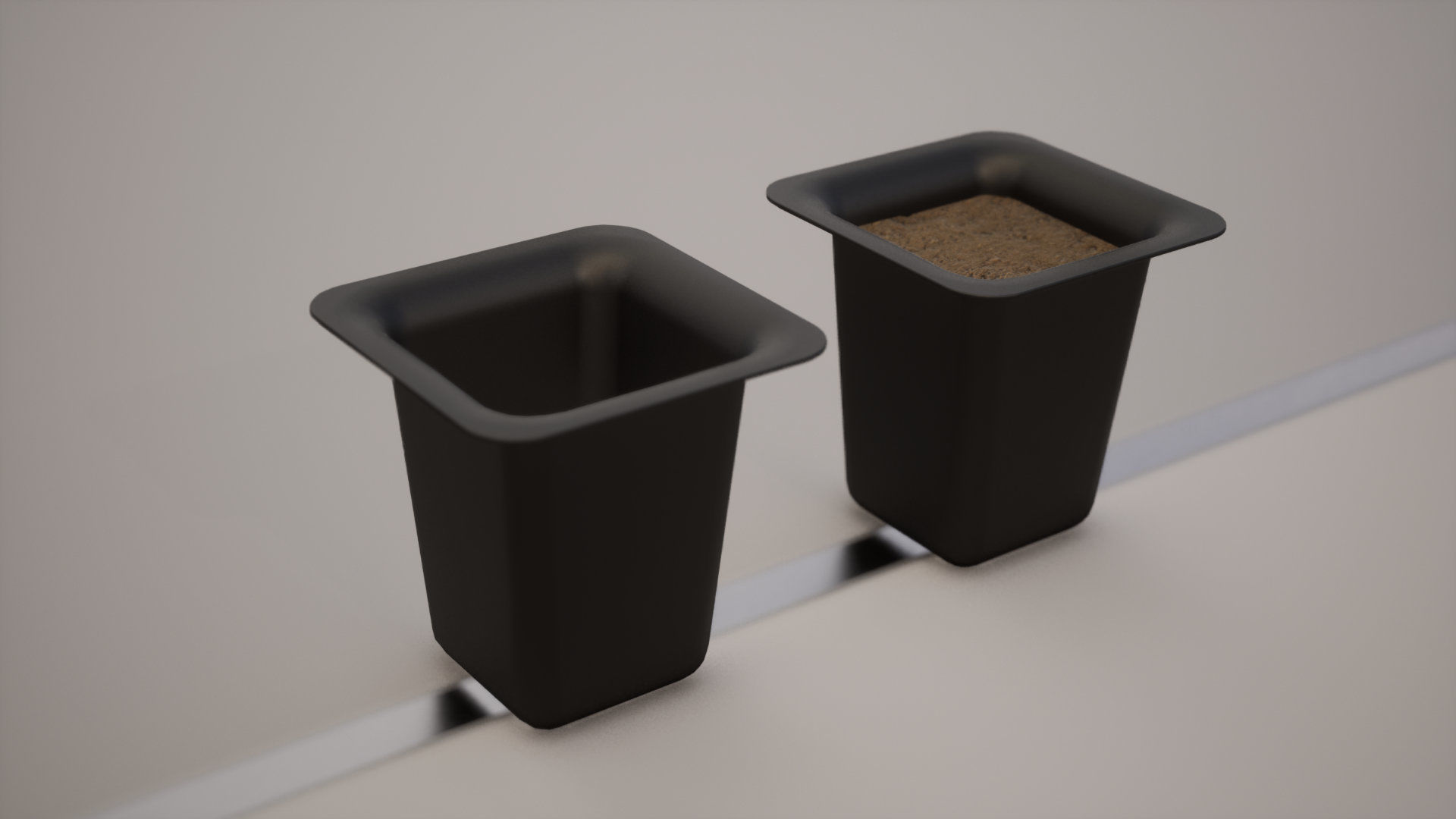 Plant pots 3D model_11
