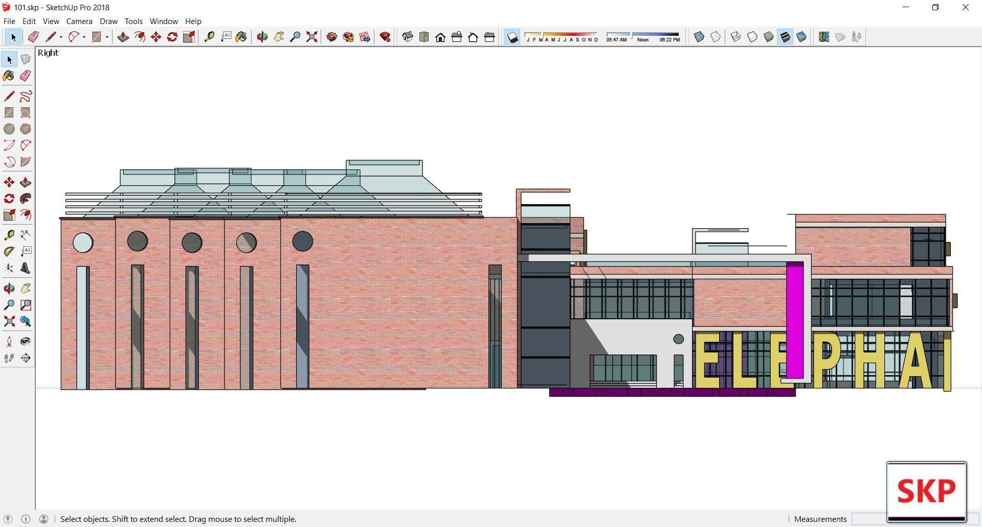 Sketchup Kindergarten 101 3D model_7