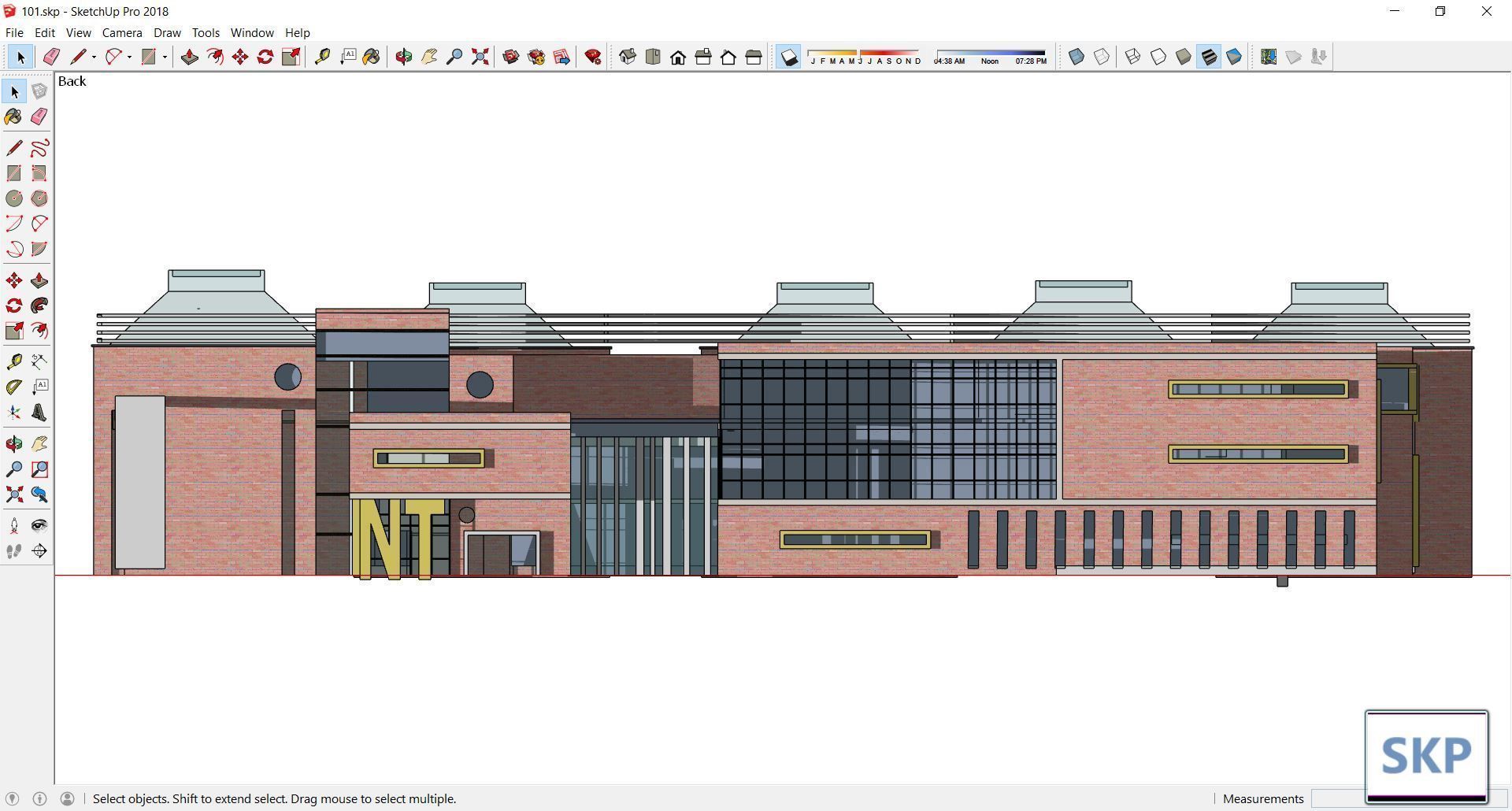 Sketchup Kindergarten 101 3D model_8