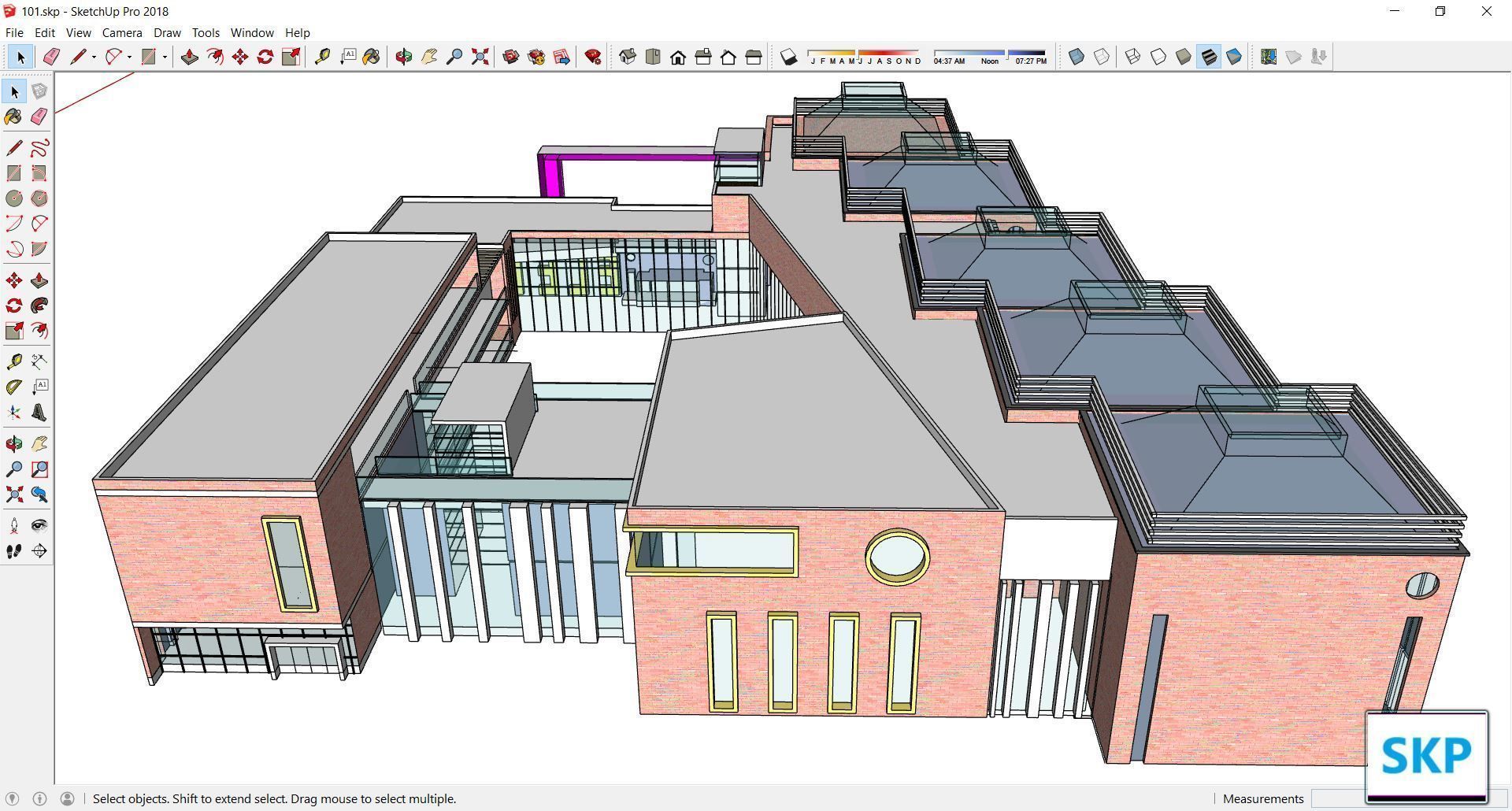 Sketchup Kindergarten 101 3D model_5