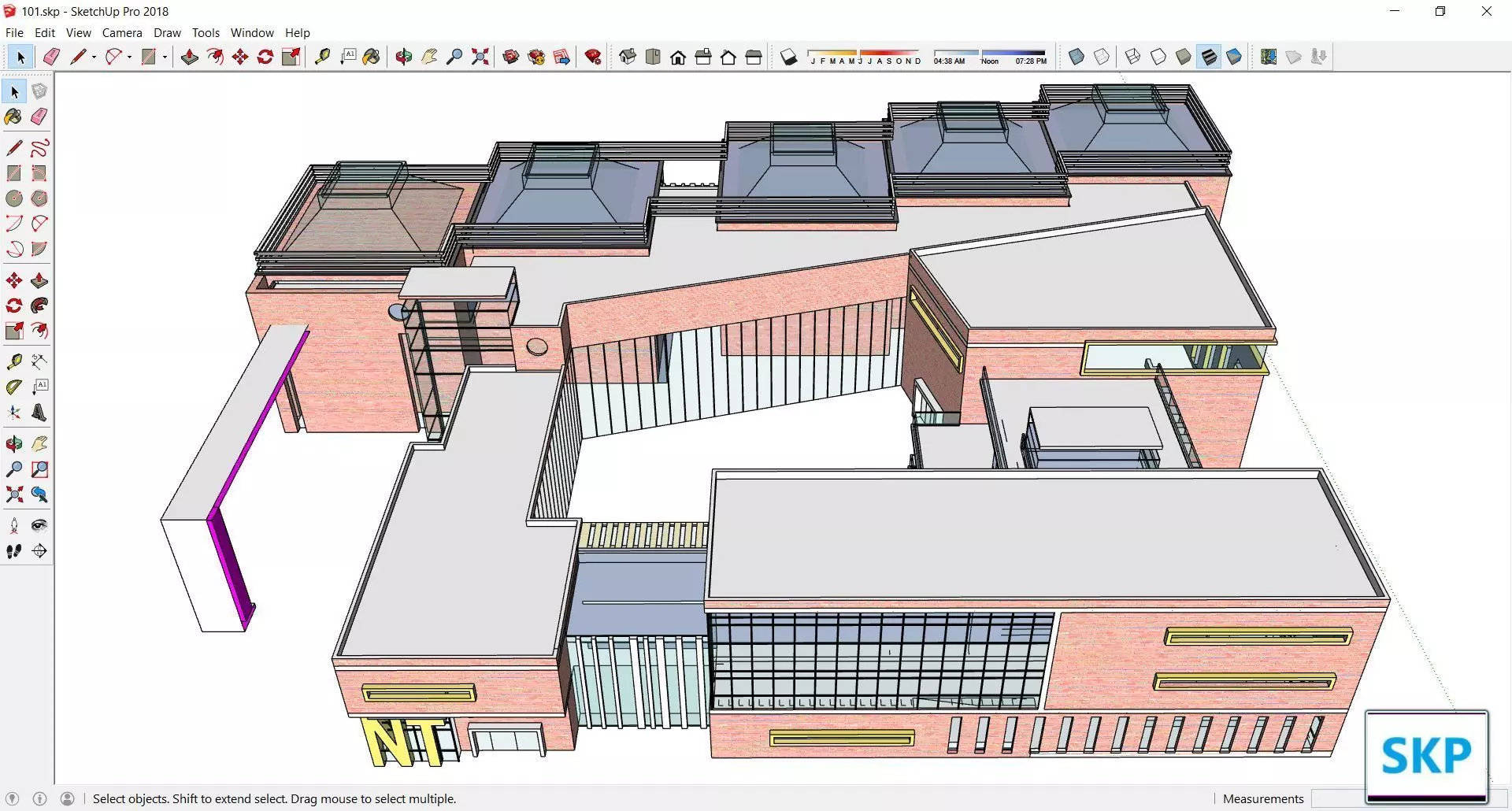 Sketchup Kindergarten 101 3D model_0