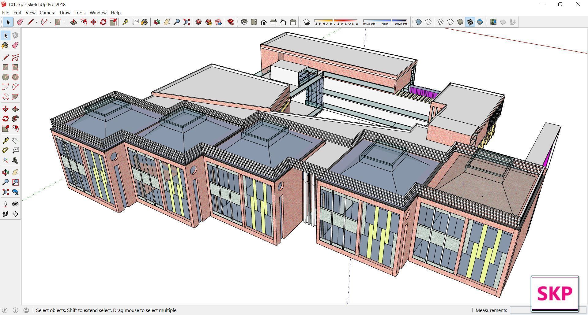 Sketchup Kindergarten 101 3D model_4