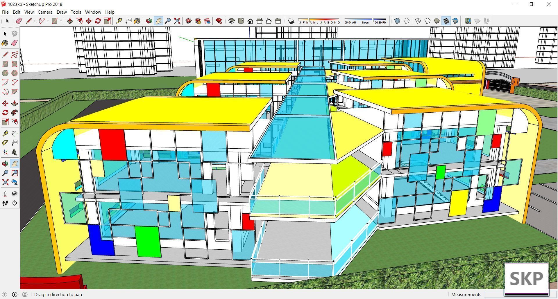 Sketchup Kindergarten 102 3D model_11