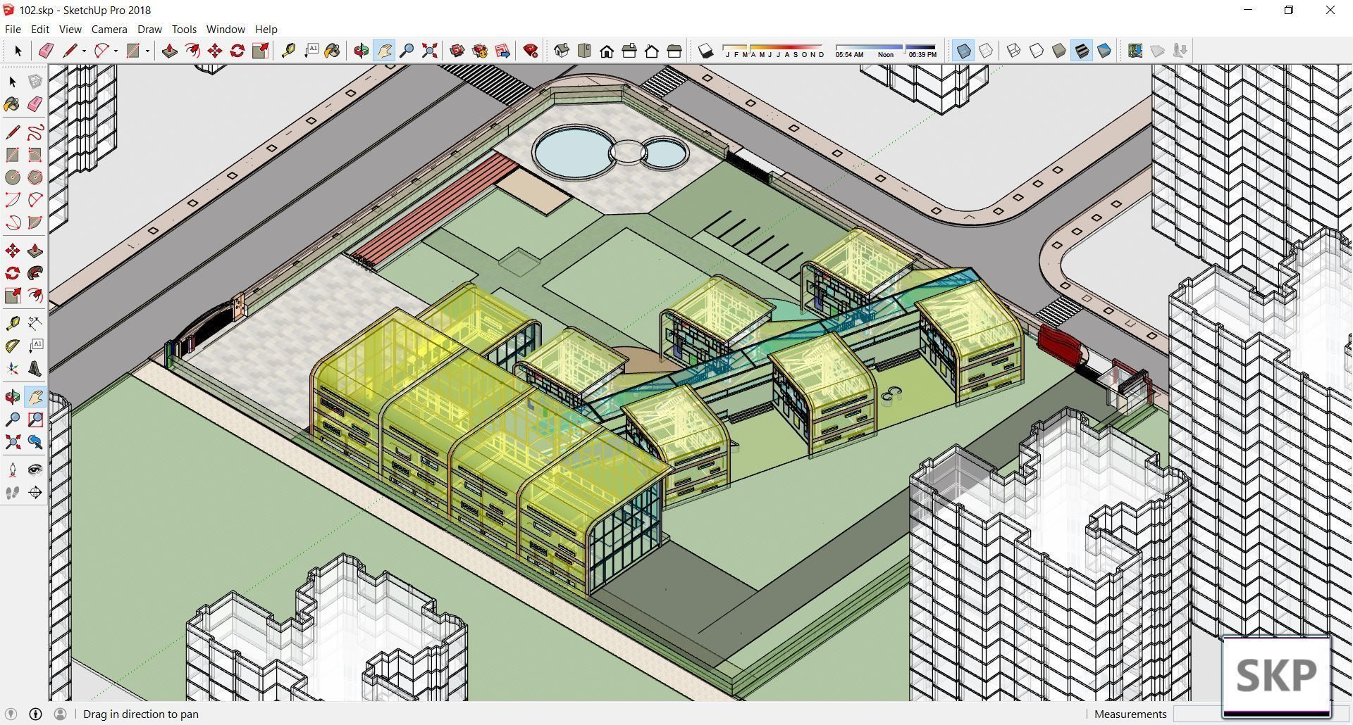Sketchup Kindergarten 102 3D model_8