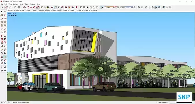 Sketchup Kindergarten 103 3D model