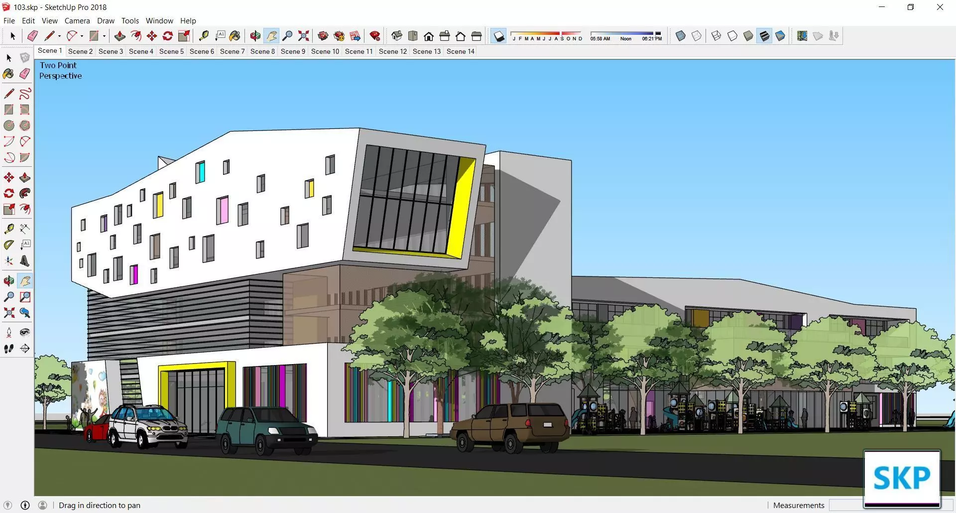 Sketchup Kindergarten 103 3D model_0