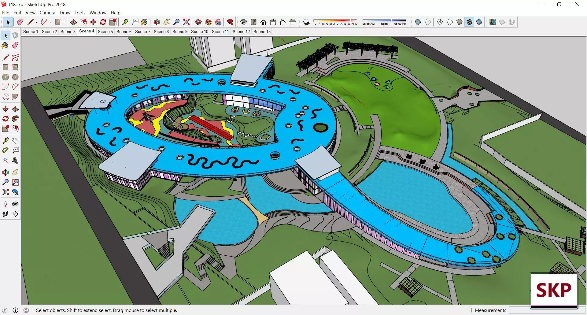 Sketchup Kindergarten 118 3D model_0