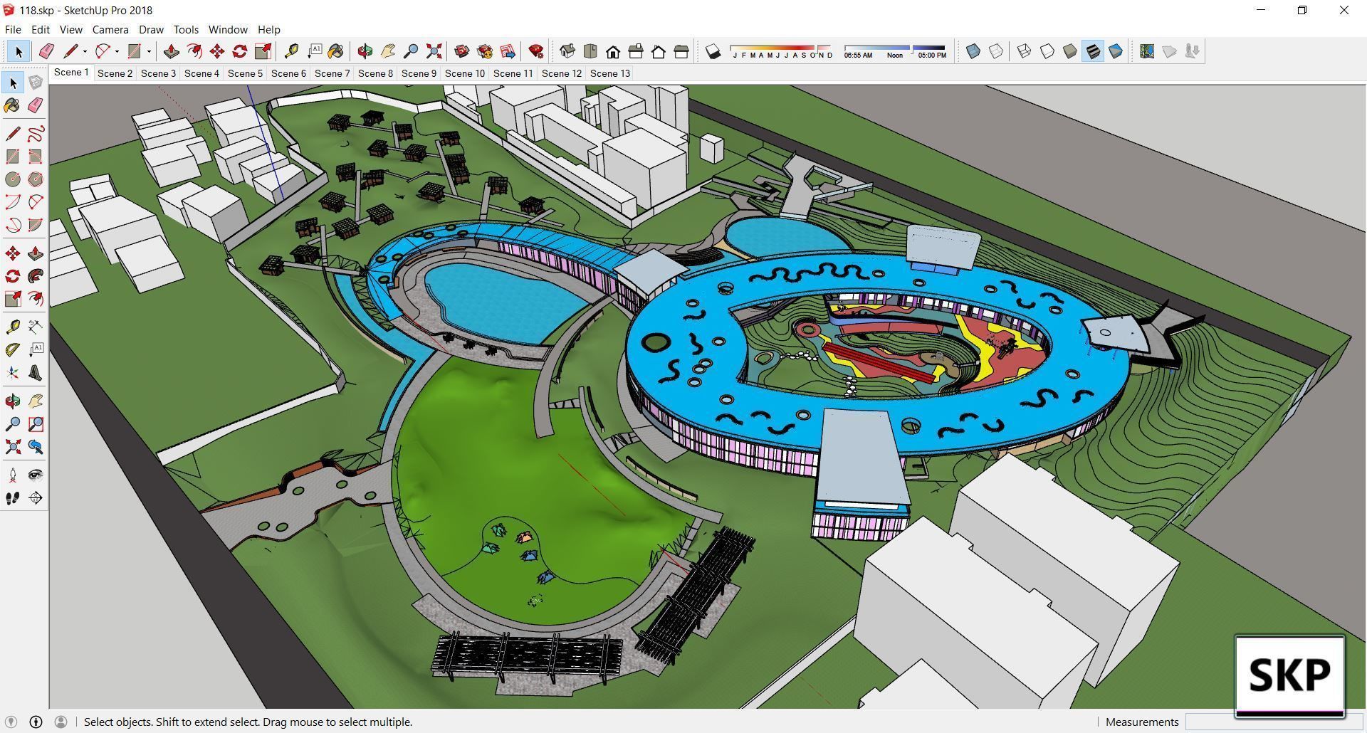 Sketchup Kindergarten 118 3D model_1