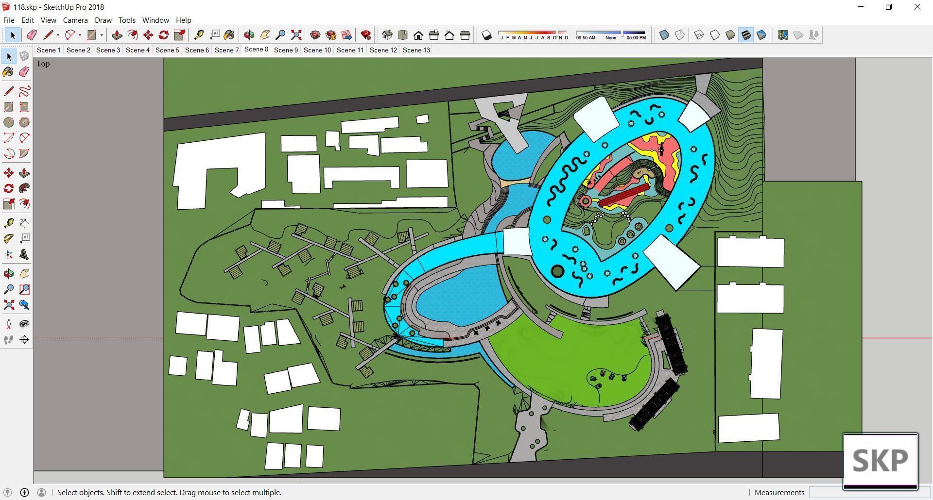 Sketchup Kindergarten 118 3D model_11