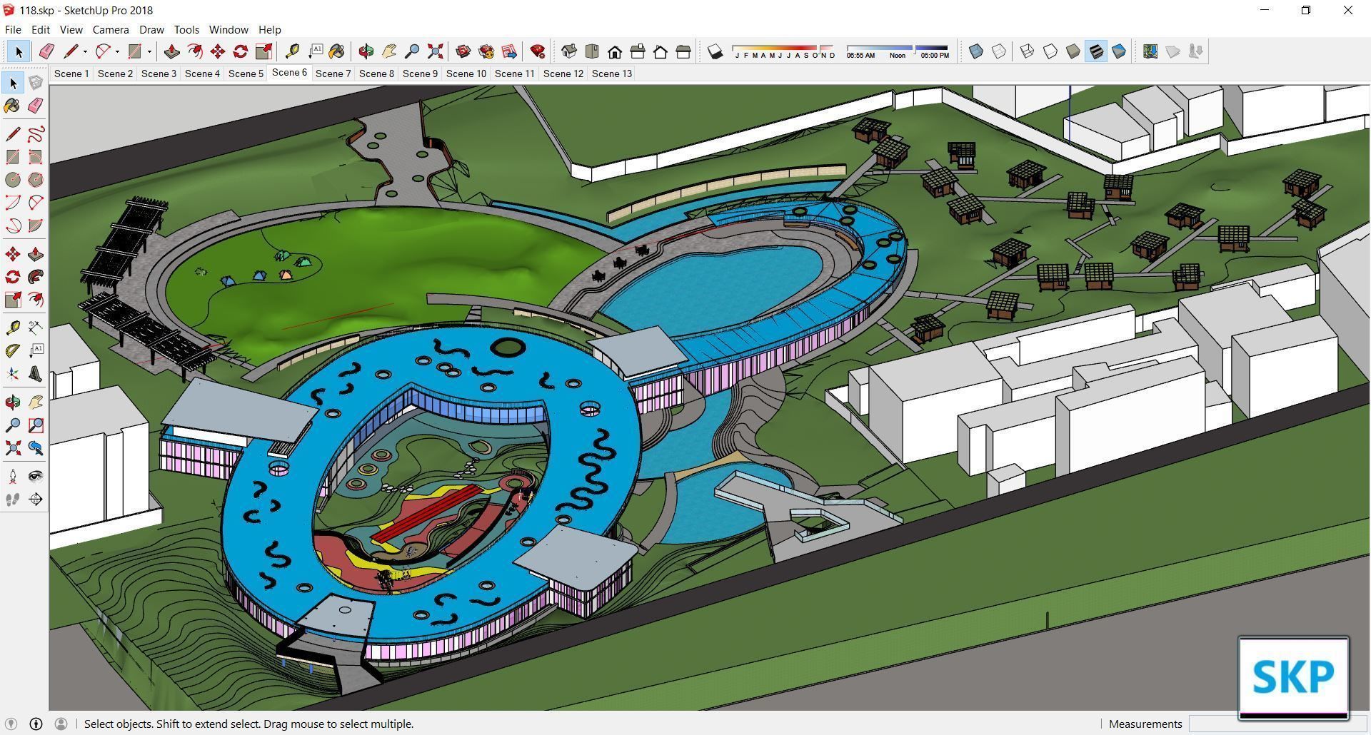Sketchup Kindergarten 118 3D model_9