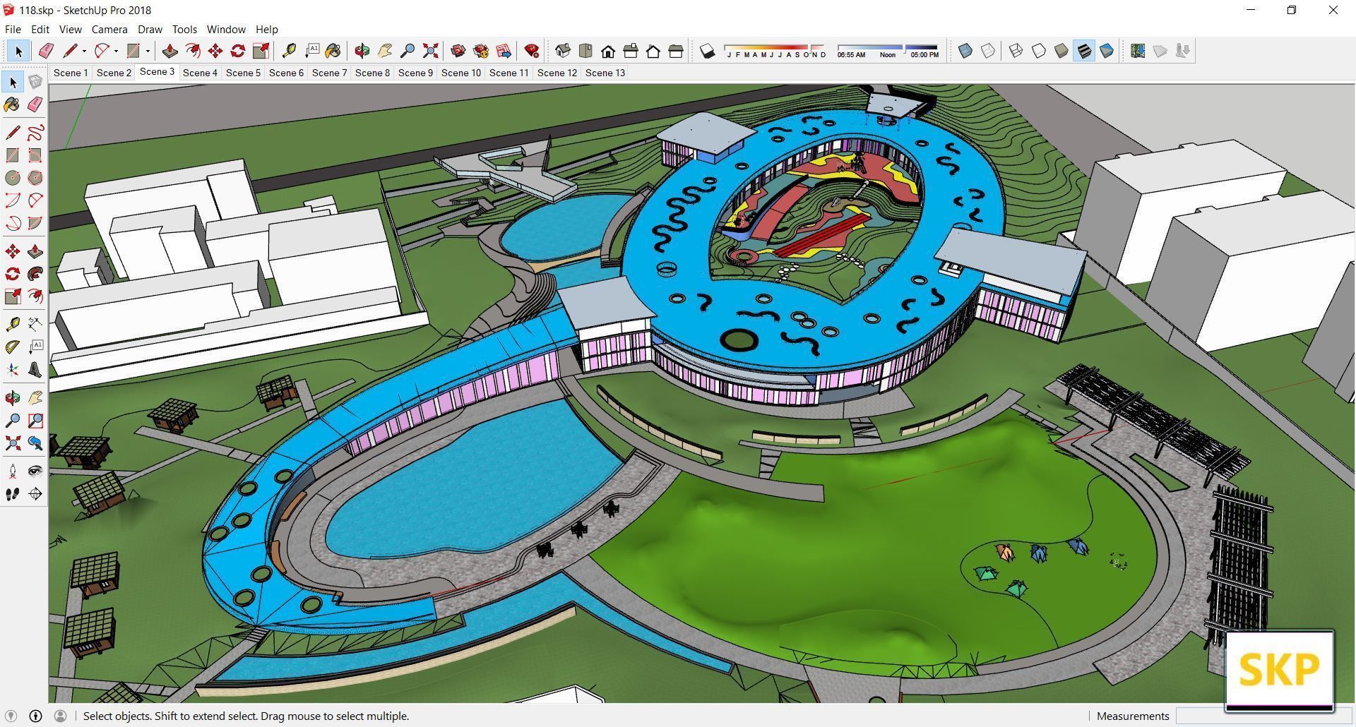 Sketchup Kindergarten 118 3D model_7