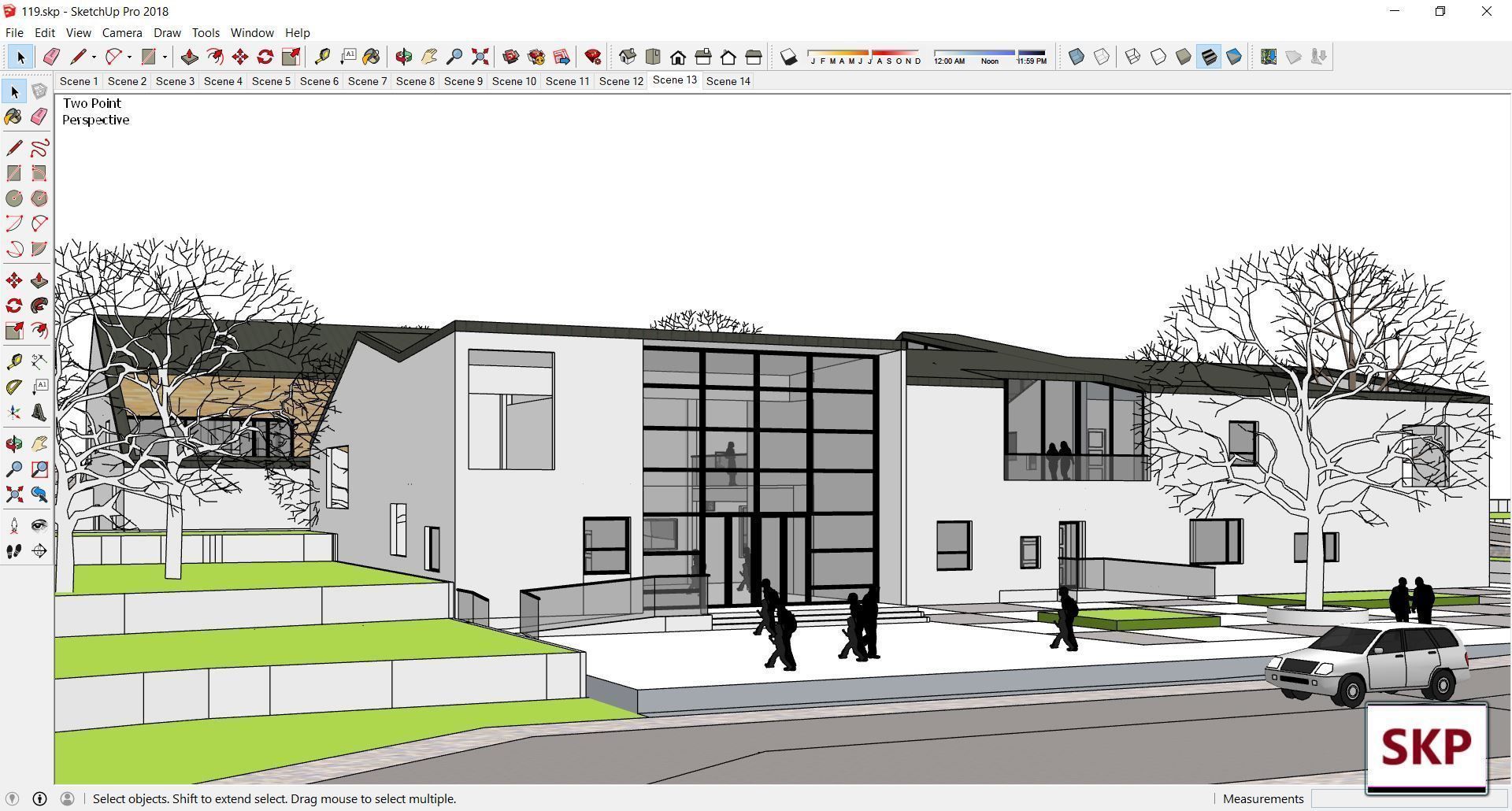 Sketchup Kindergarten 119 3D model_8