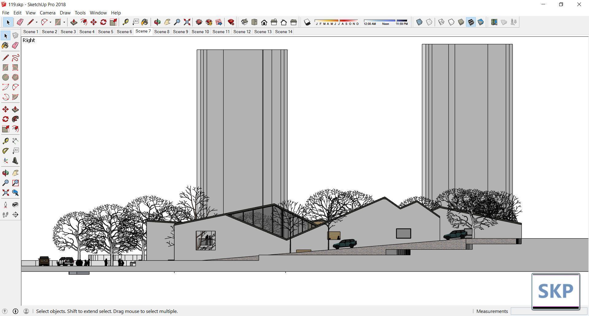 Sketchup Kindergarten 119 3D model_6