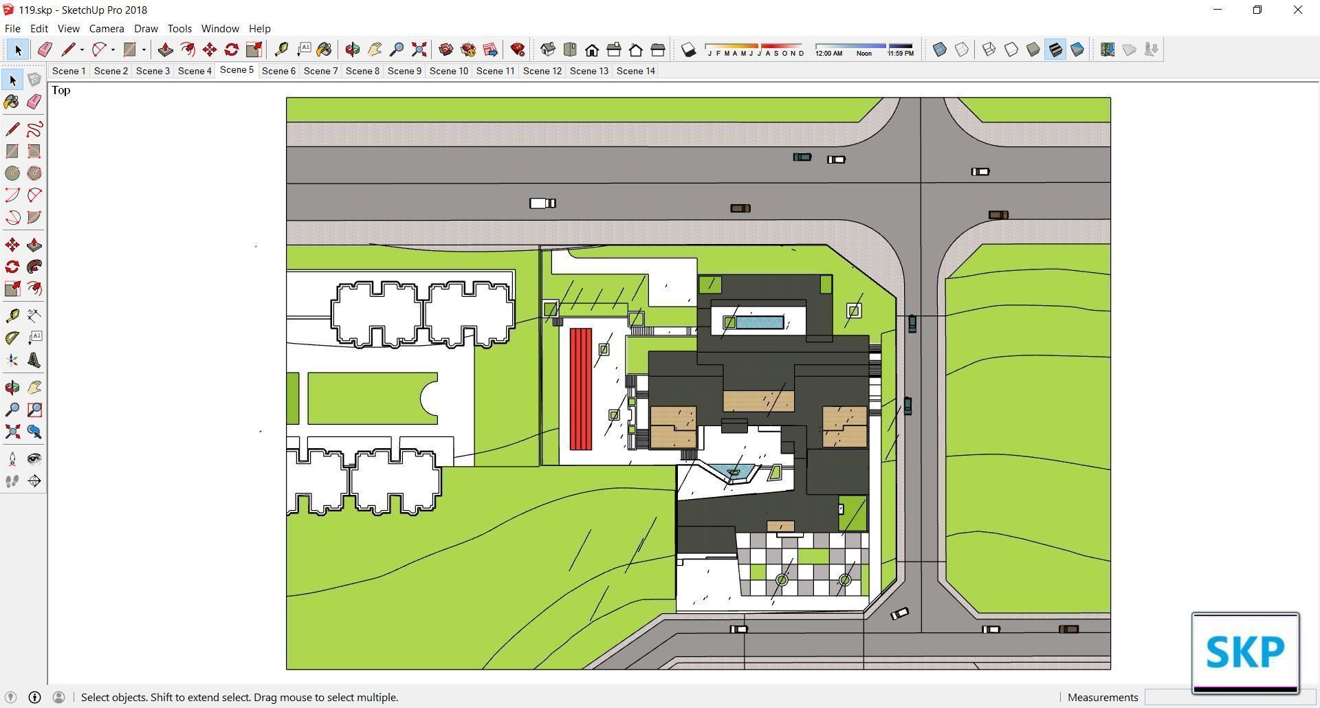 Sketchup Kindergarten 119 3D model_1