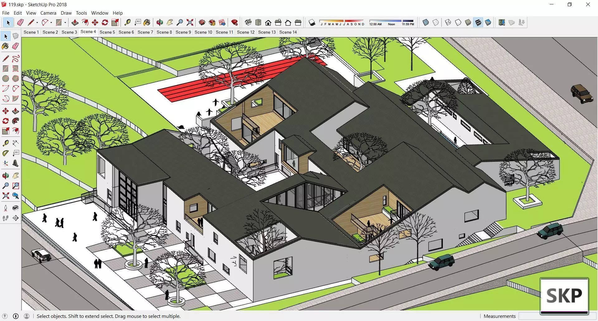 Sketchup Kindergarten 119 3D model_0