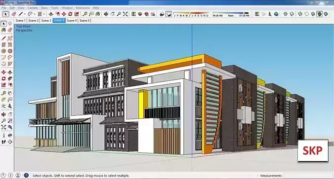 Sketchup Kindergarten A5