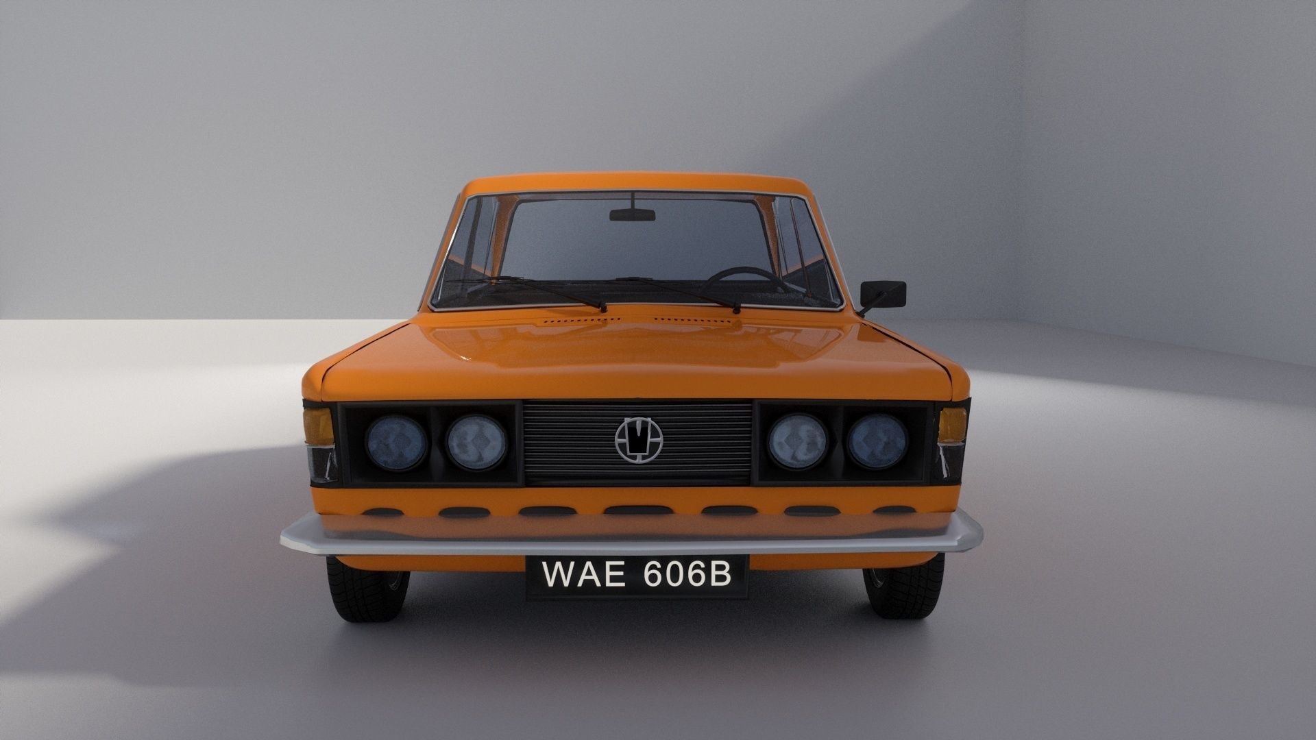 Fiat 126p  3D model_1