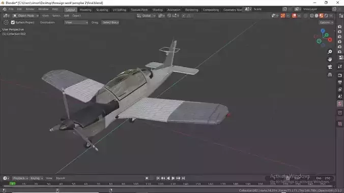 Helicopter plane flying in sky