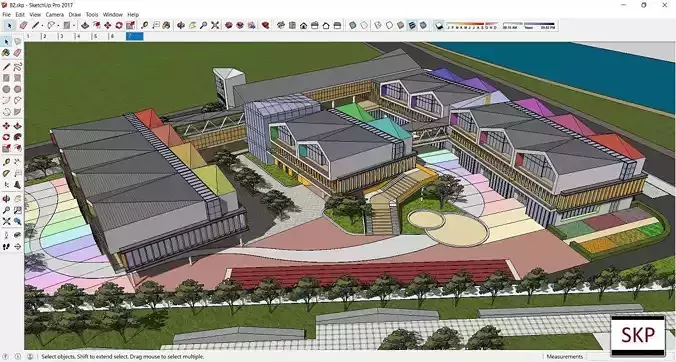 Sketchup Kindergarten B2