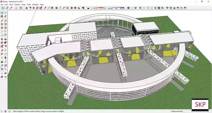 Sketchup Kindergarten B4