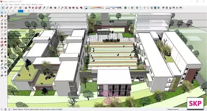 Sketchup Kindergarten B8