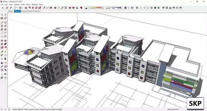 Sketchup Kindergarten B9
