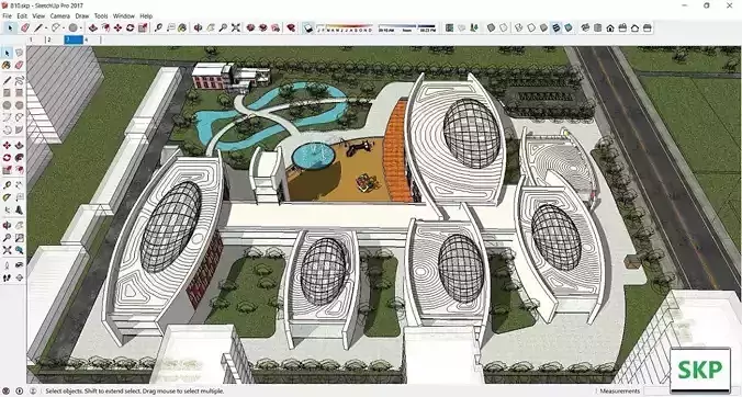 Sketchup Kindergarten B10 3D model