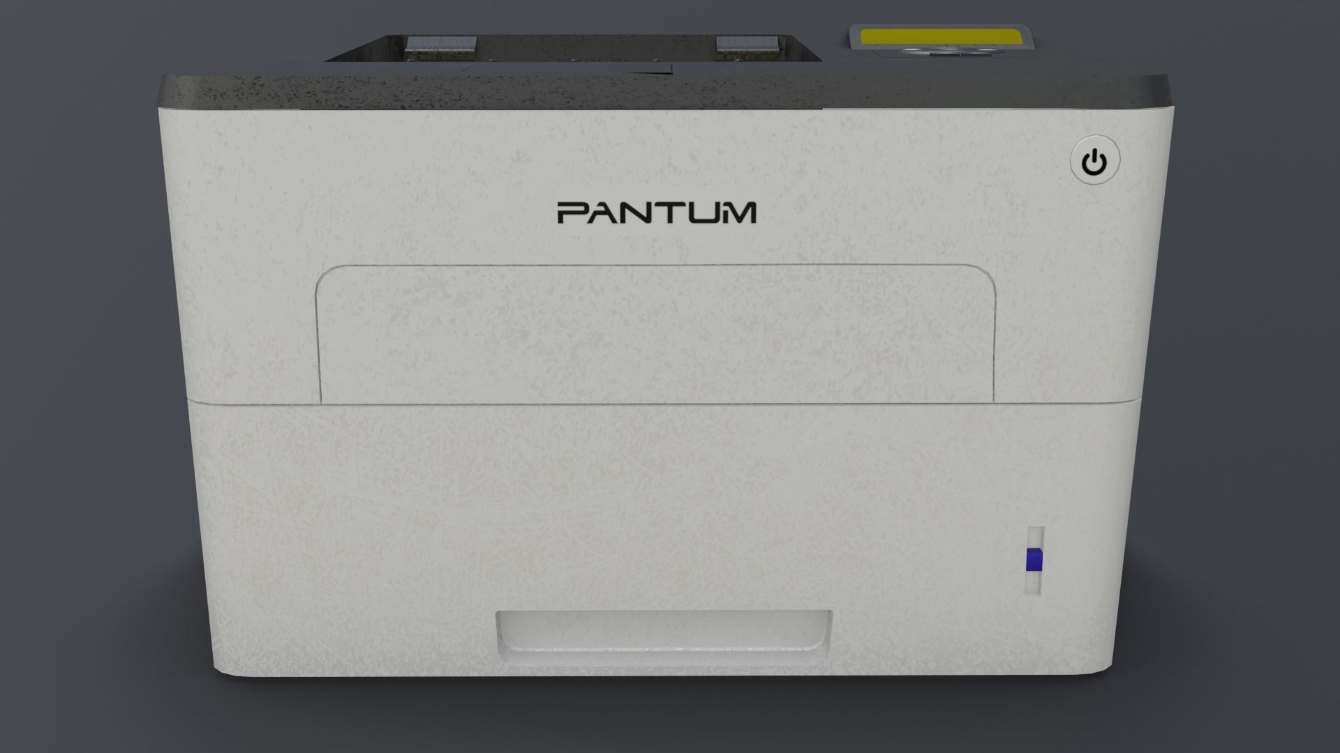 Photocopy machine  Low-poly 3D model_1