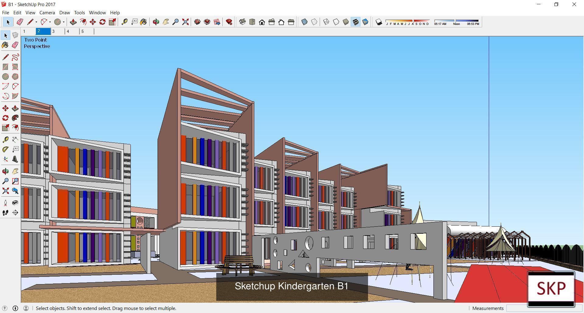 Collection 30 Sketchup Kindergarten models _22