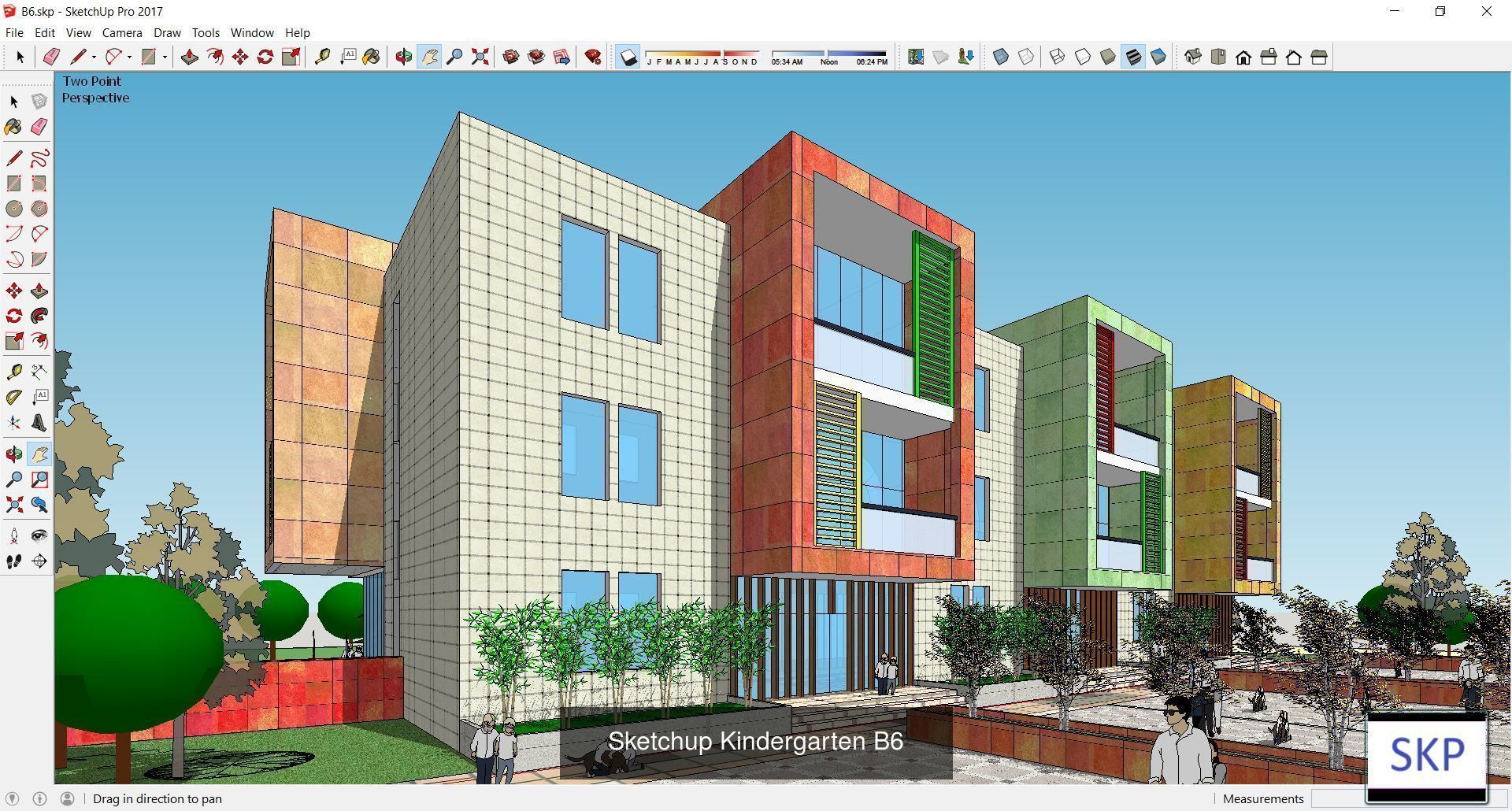 Collection 30 Sketchup Kindergarten models _27