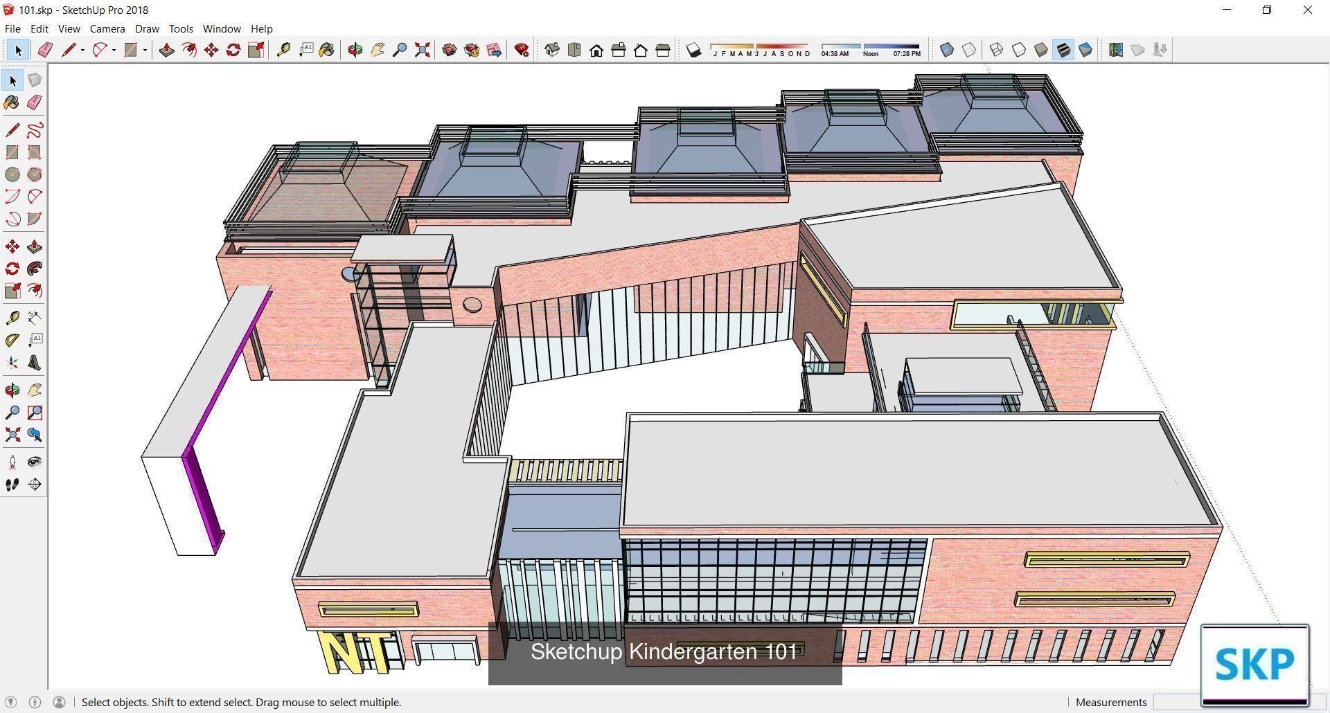 Collection 30 Sketchup Kindergarten models _4