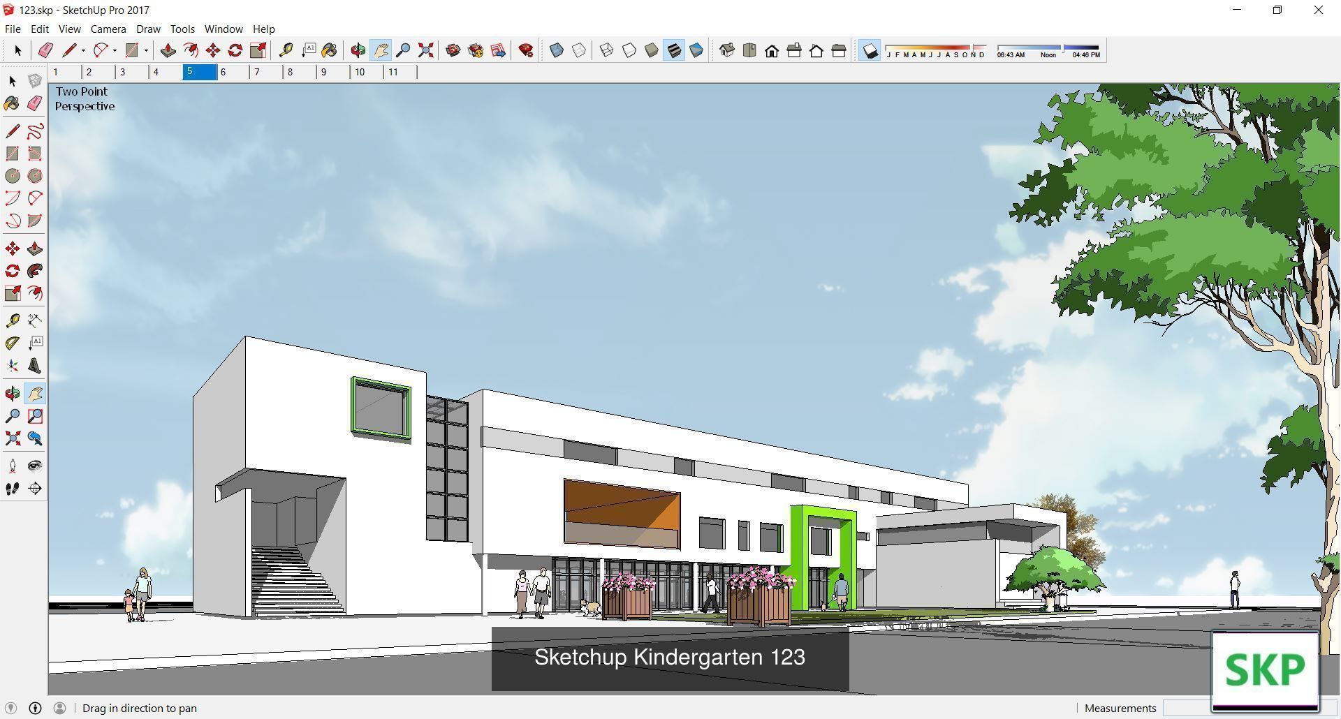 Collection 30 Sketchup Kindergarten models _11