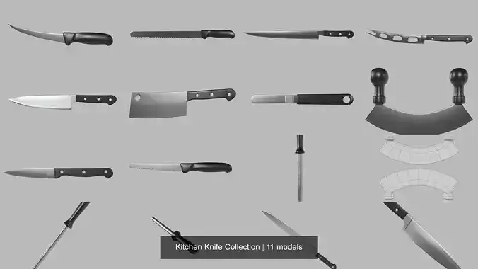 Kitchen Knife Collection 