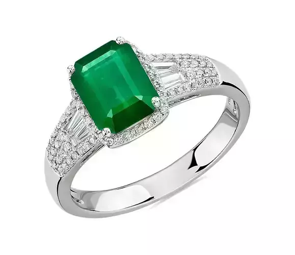 Engagement Rings Wedding Rings 3D model