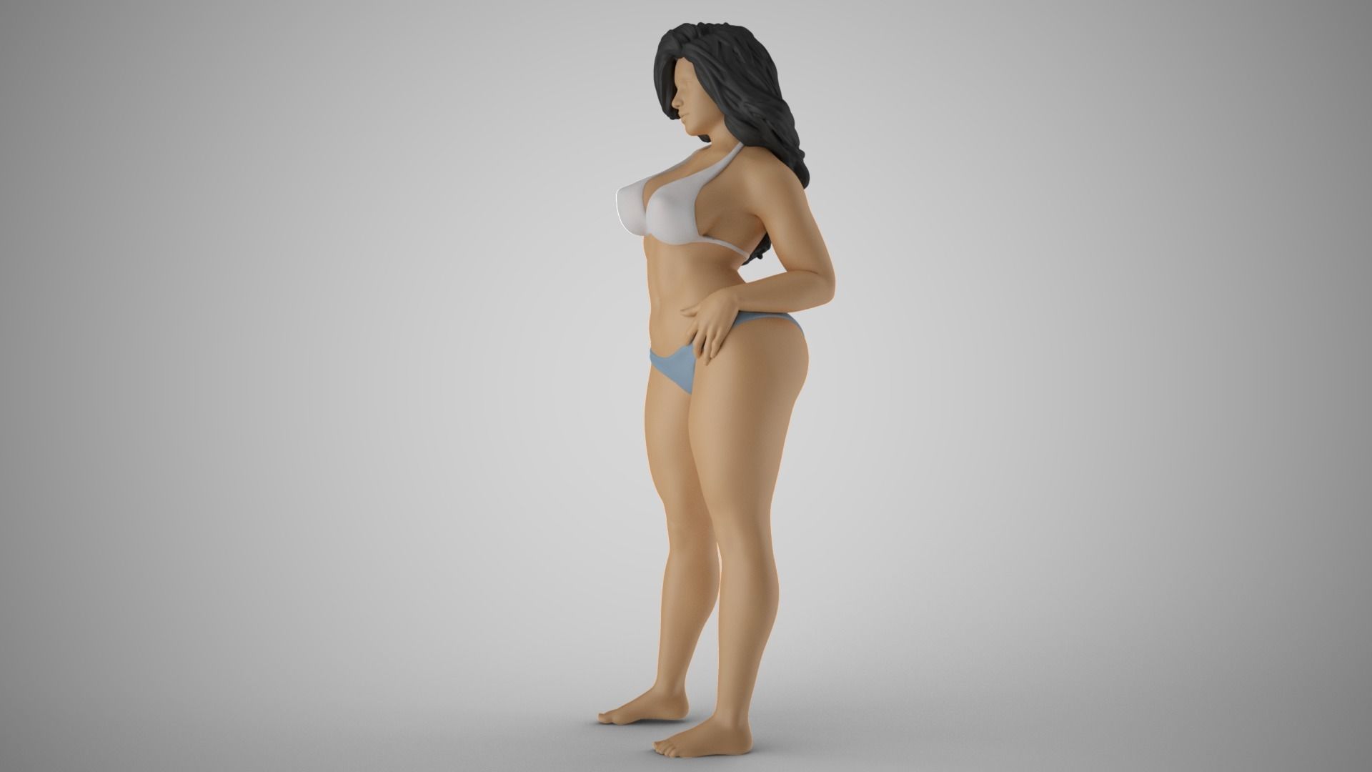 Striking Beauty 4 3D print model_10