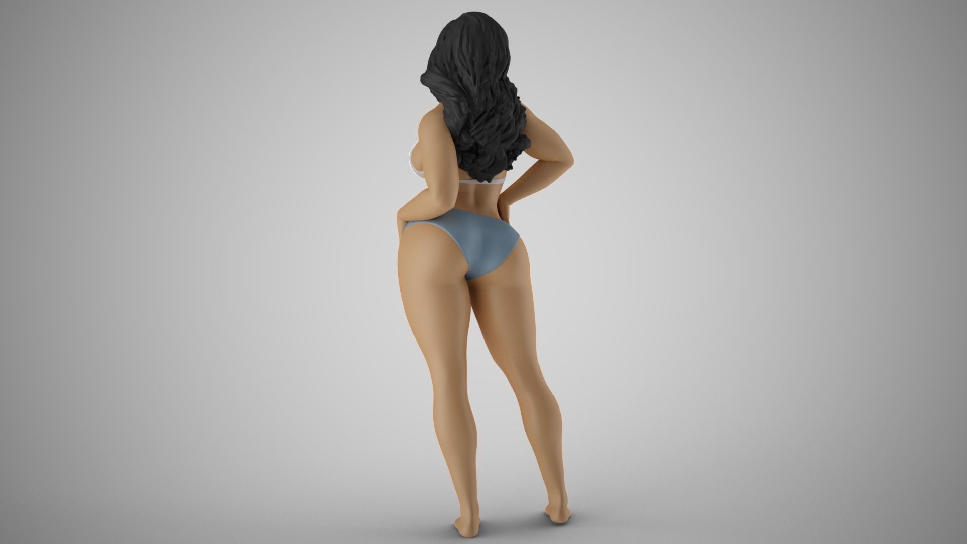 Striking Beauty 4 3D print model_8