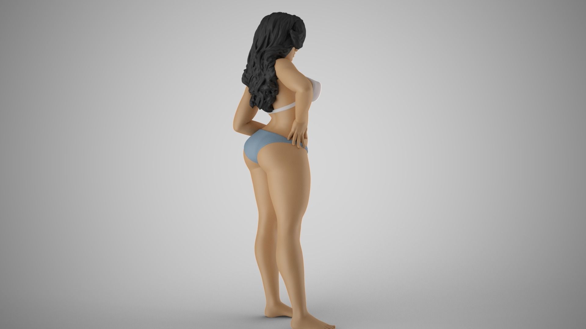 Striking Beauty 4 3D print model_6