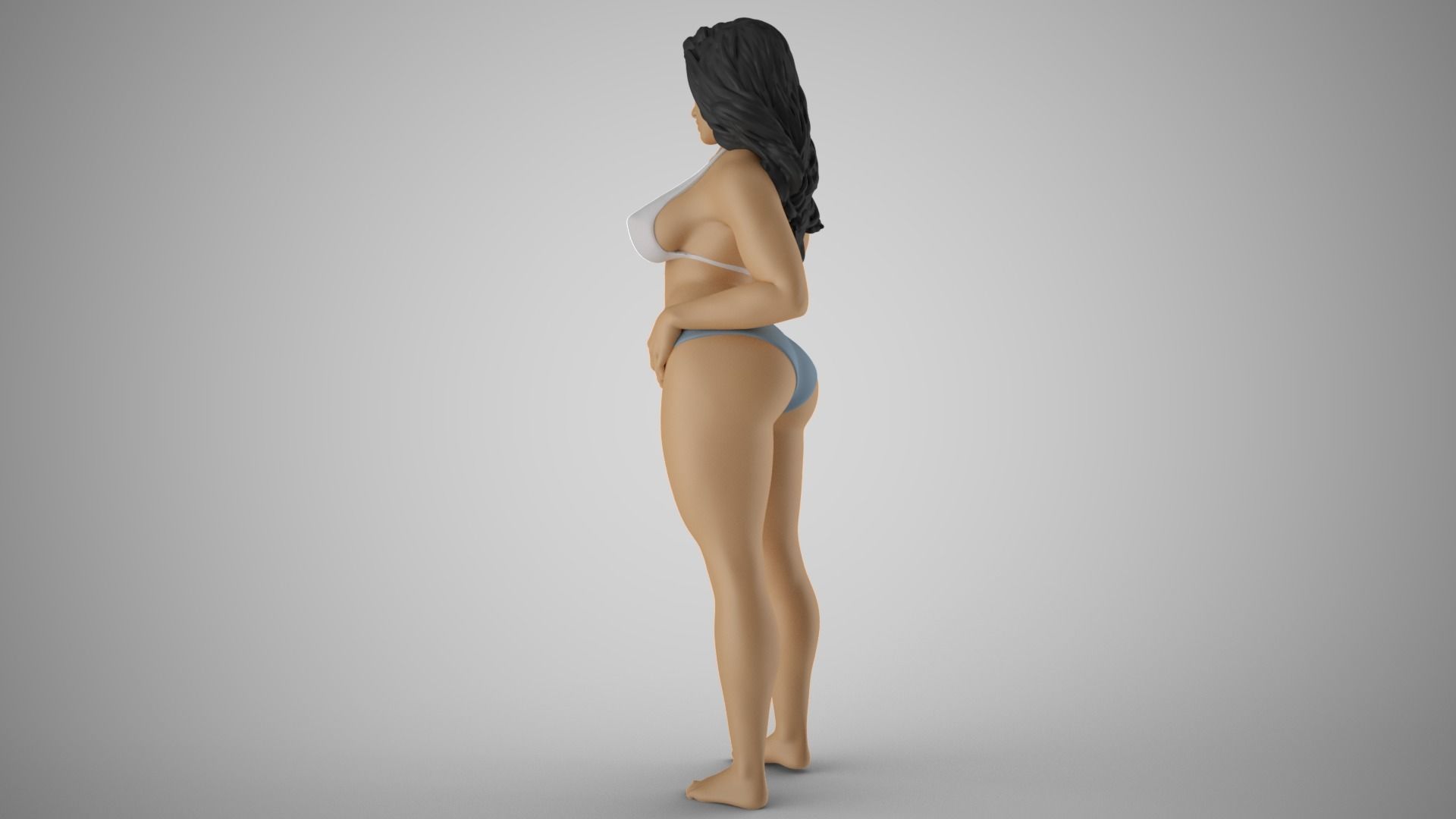 Striking Beauty 4 3D print model_9