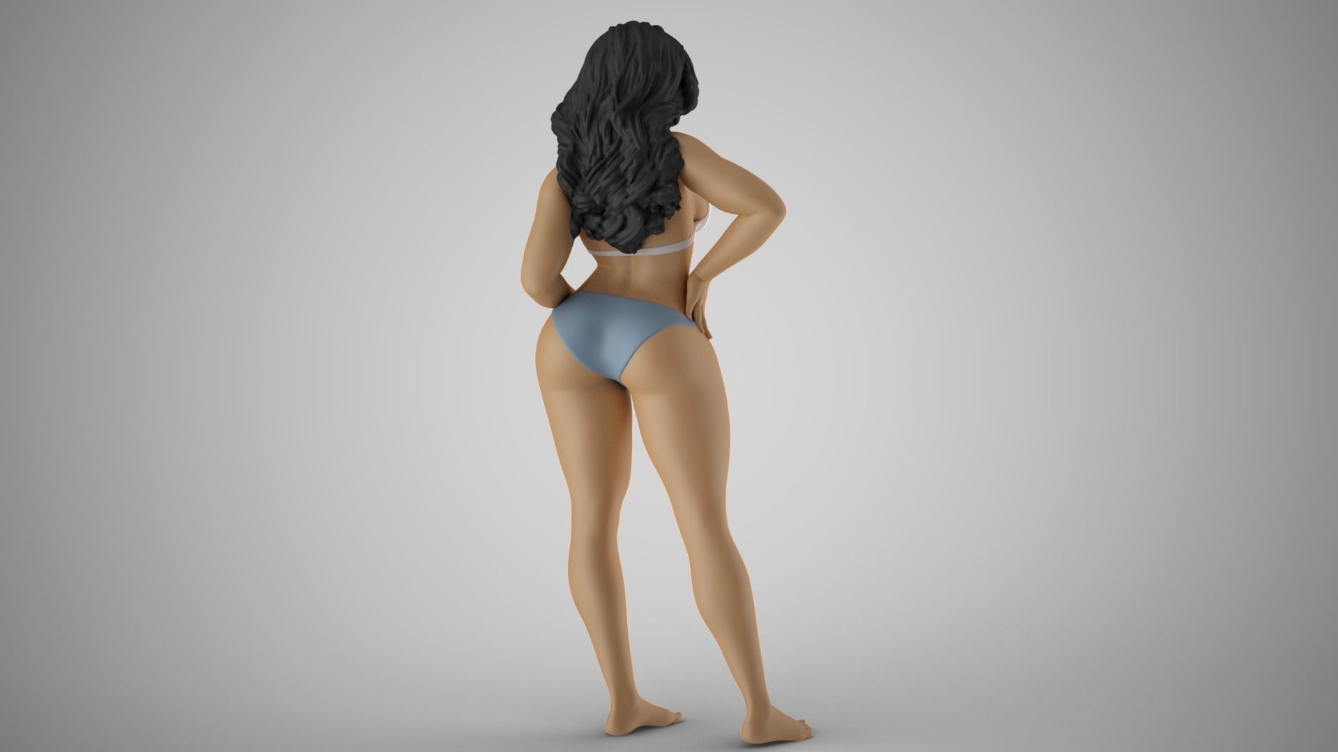 Striking Beauty 4 3D print model_7