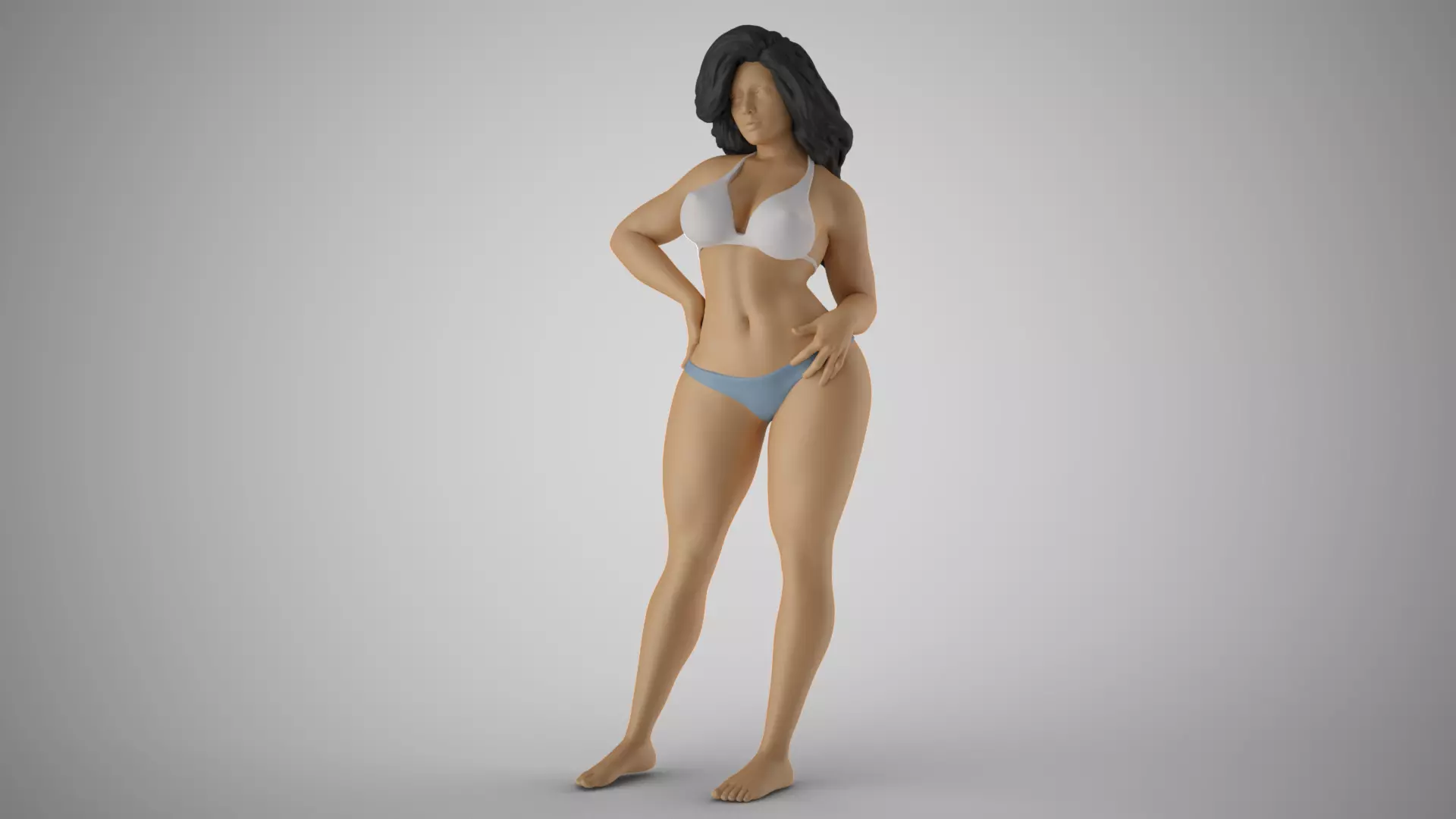 Striking Beauty 4 3D print model_0