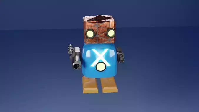 Scifi Roboot 3D model