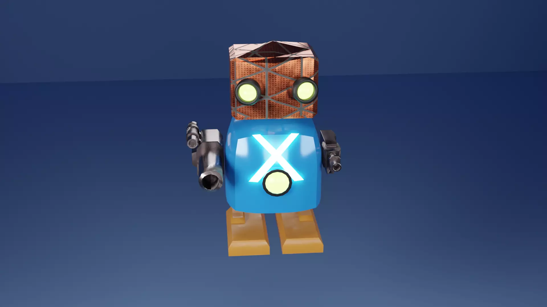 Scifi Roboot 3D model_0