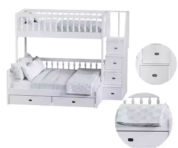 Bunk bed 3D model