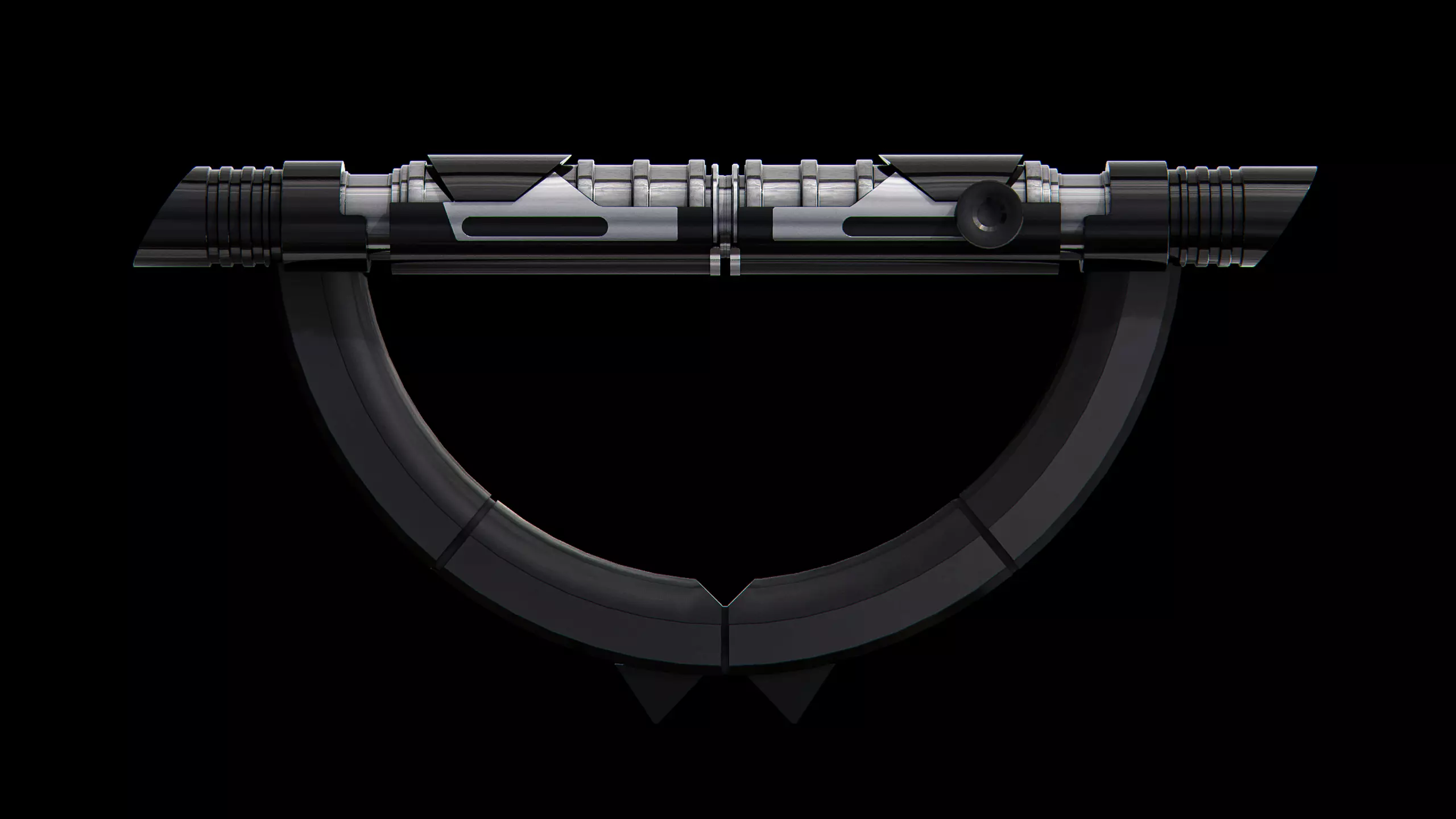 Reva Third sister Inquisitor lightsaber Kenobi - Star Wars 3D model_0